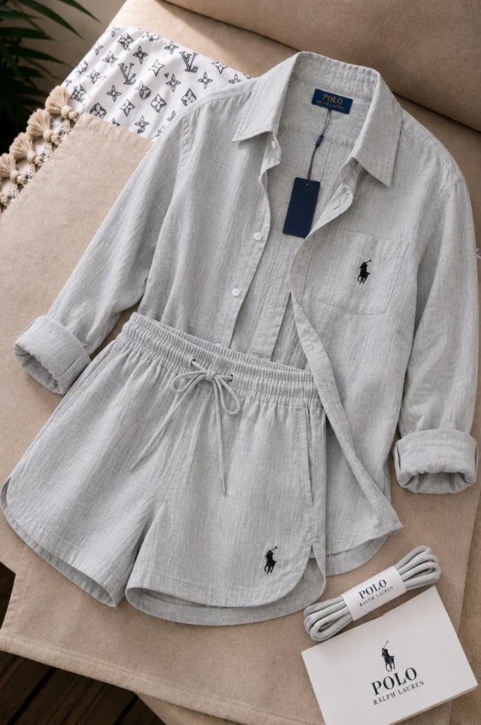 Women's Shirt & Shorts Set