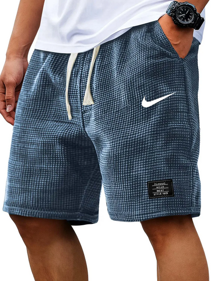 Men's Knit Drawstring Shorts