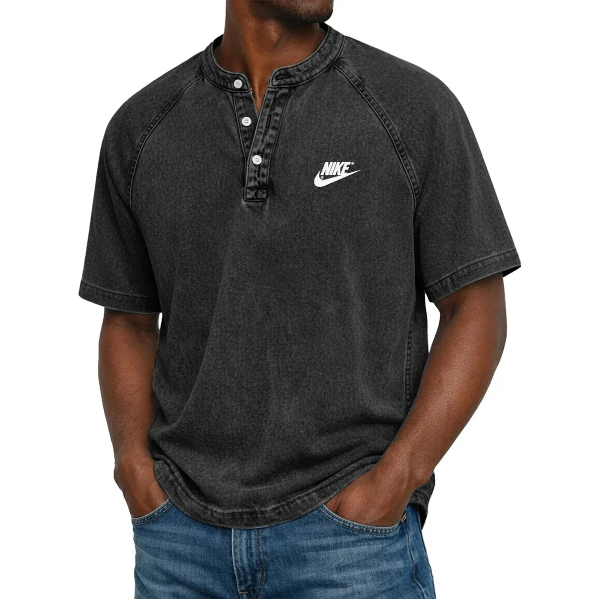 Front Henley T-Shirt