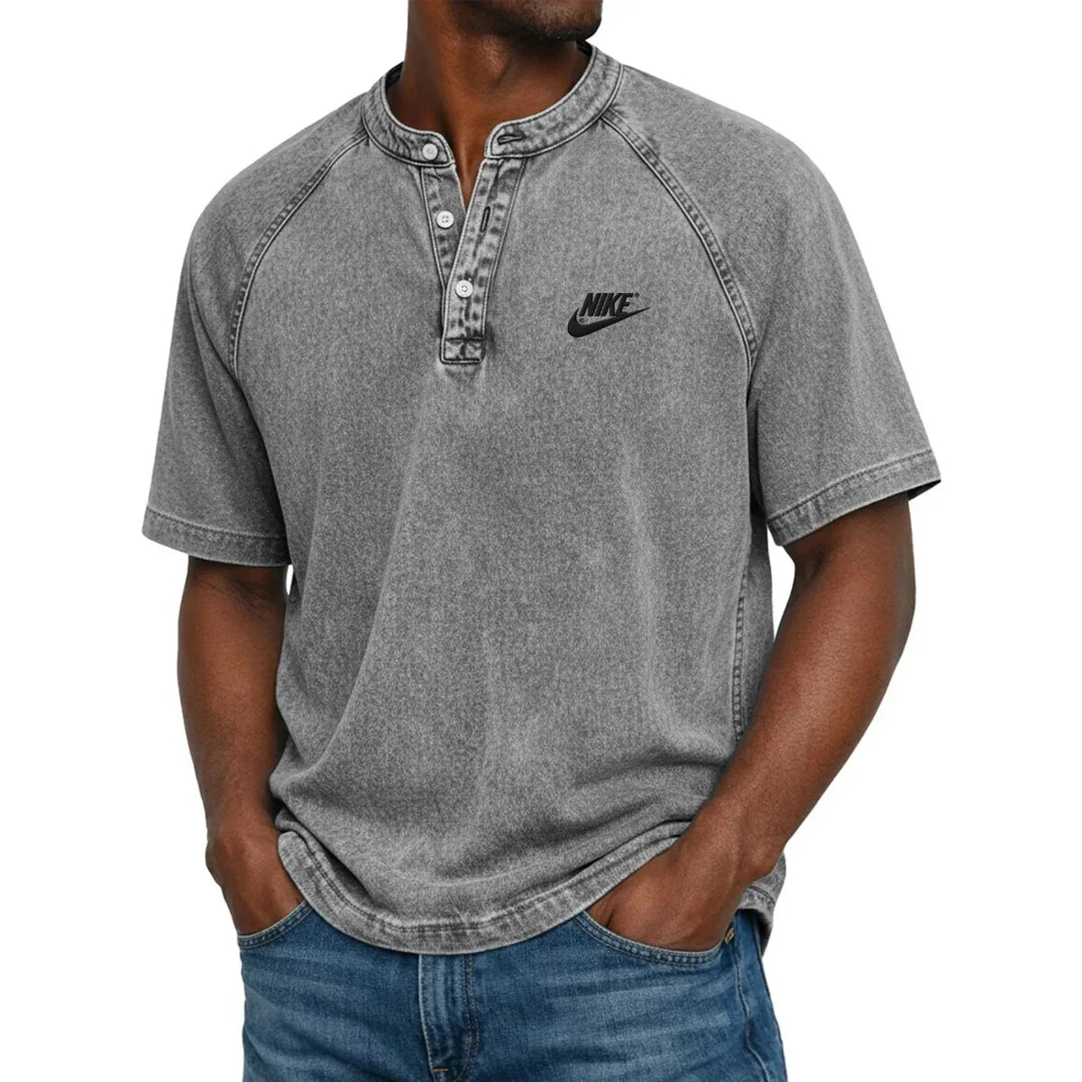 Front Henley T-Shirt