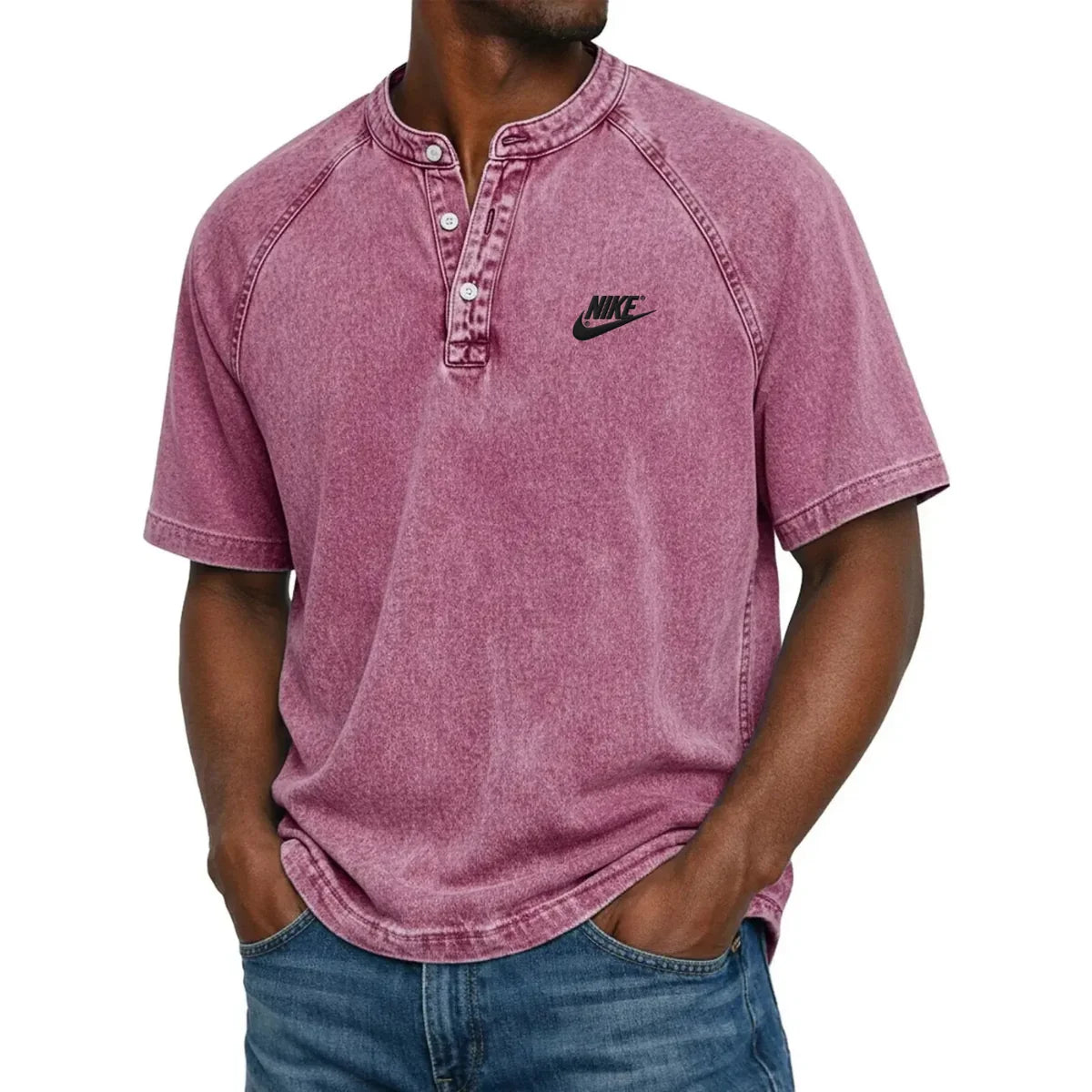 Front Henley T-Shirt