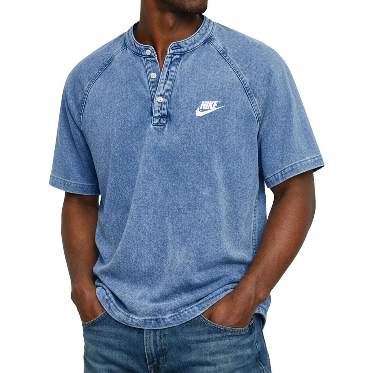 Front Henley T-Shirt