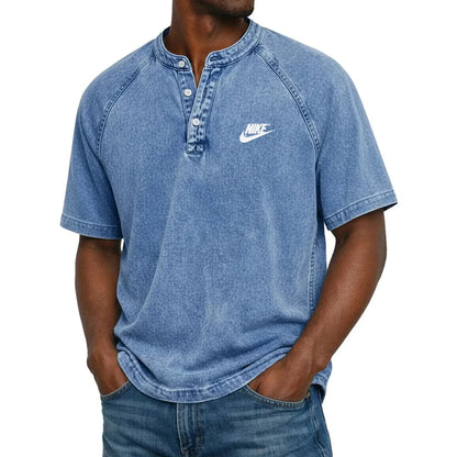 Front Henley T-Shirt