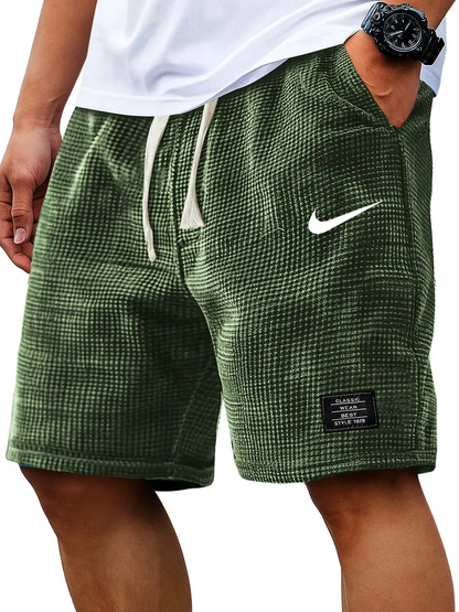 Men's Knit Drawstring Shorts