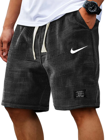 Men's Knit Drawstring Shorts