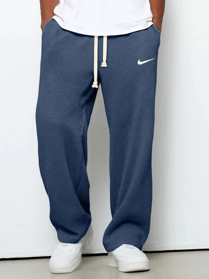 NK-Men's Spring And Autumn Casual Sports Textured Trousers