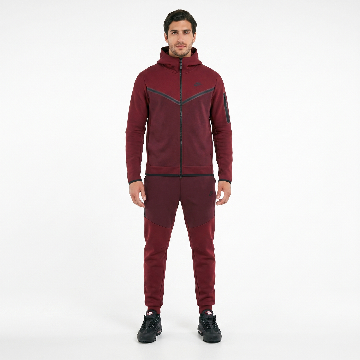 Nike Tech Fleece Complete - Burgundy Wine Red