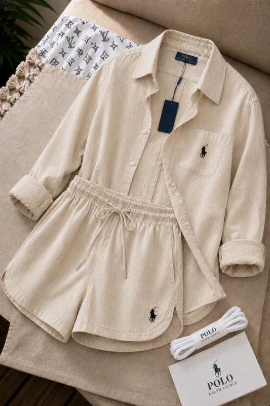 Women's Shirt & Shorts Set