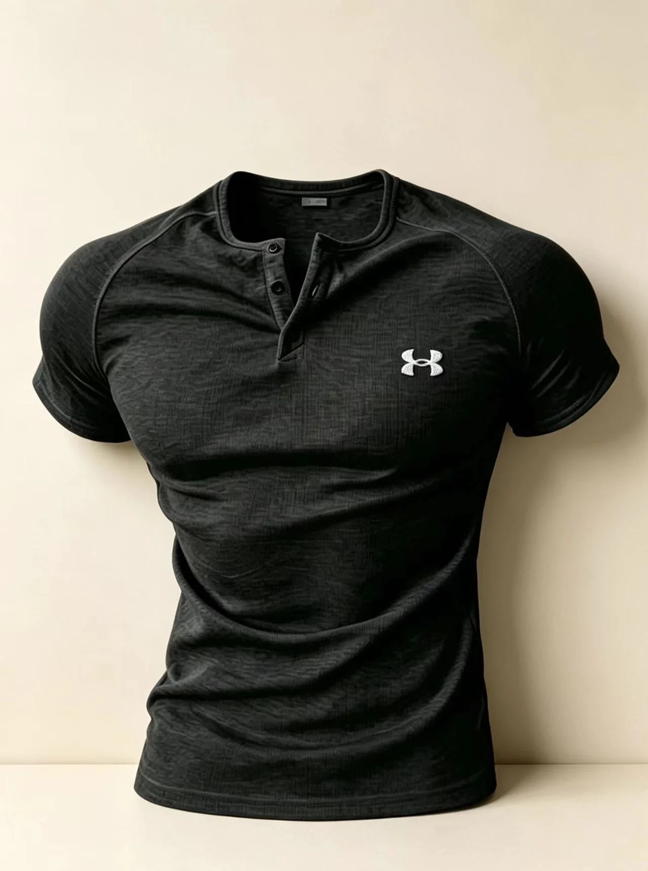 Guys’ Must-Have Henley Muscle Tee
