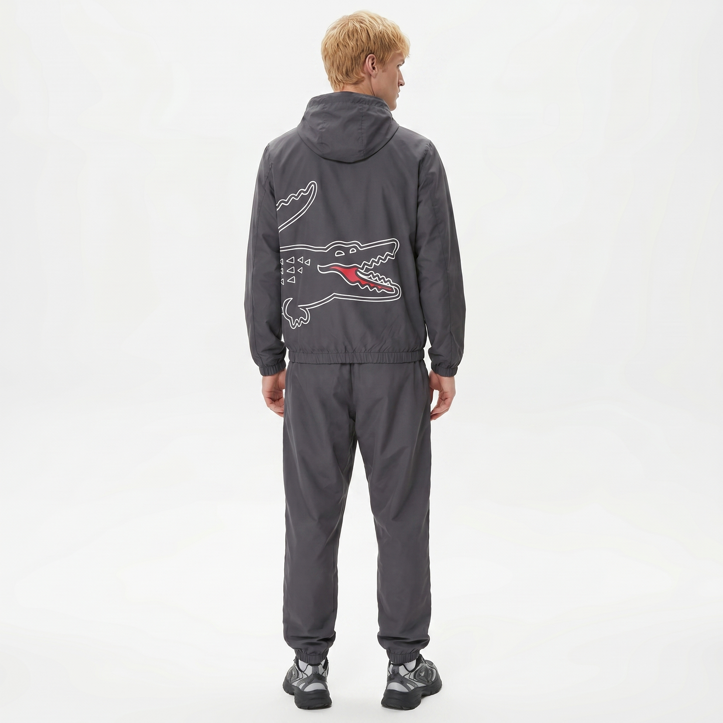 Lacoste Wrap Croc Grey - Complete