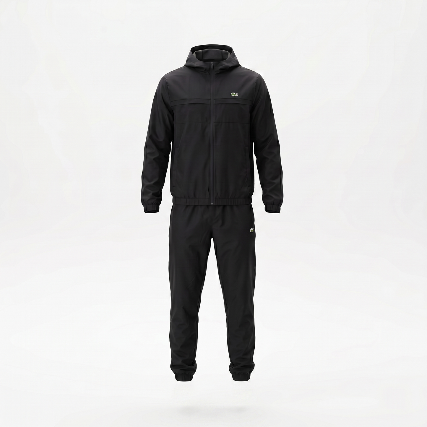 Lacoste Wrap Croc Tracksuit in Black