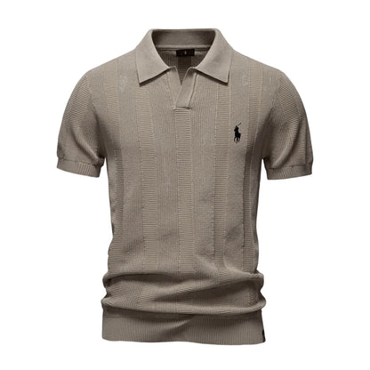 RL-Premium knit polo shirt