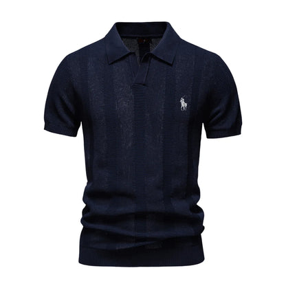 RL-Premium knit polo shirt