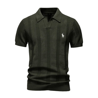 RL-Premium knit polo shirt
