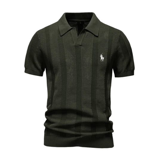 RL-Premium knit polo shirt